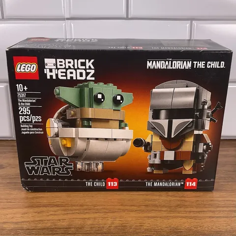 LEGO Star Wars BrickHeadz 75317 The Mandalorian & the Child NEW Sealed