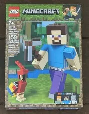 LEGO Minecraft: Minecraft Steve BigFig with Parrot (21148)