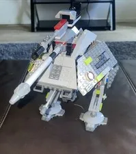 LEGO Star Wars: AT-AP Walker (7671) 98% Complete Hard To Tell No Minifigures