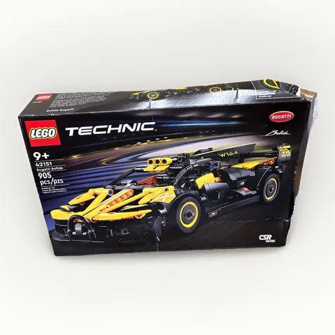 LEGO TECHNIC: Bugatti Bolide (42151) Damaged Box.