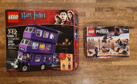 LEGO Harry Potter: (4866) + Prince of Persia the Sands of Time (7569) incomplete