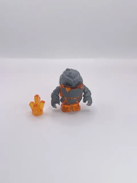 Lego Power Miners Rock Monster  - Firox (Trans Orange)  Pm002 Comes With Crystal
