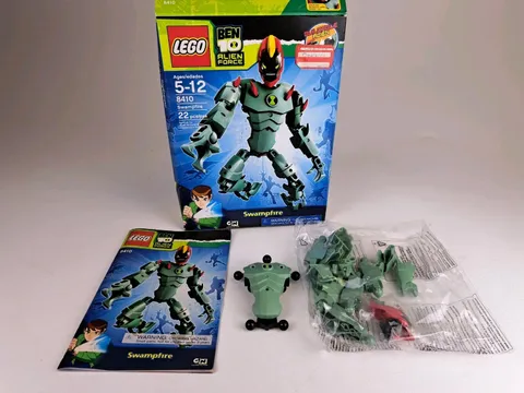 LEGO Ben 10: Alien Force: Swampfire (8410) Open Box Complete Sealed Bags 