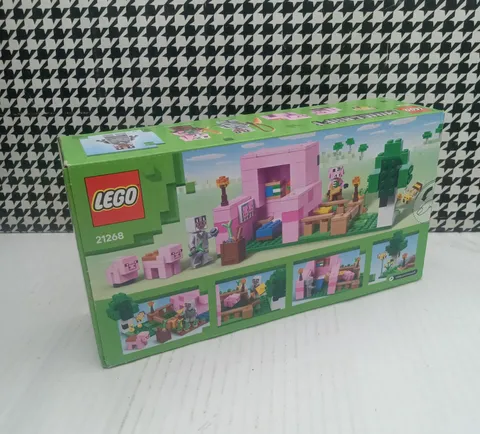 LEGO Minecraft The Baby Pig House Toy Figures and Playset 21268
