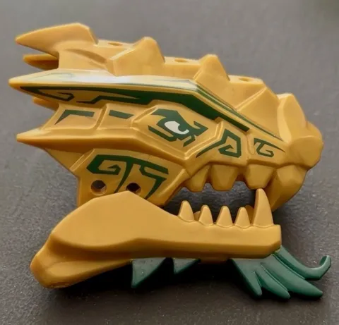LEGO Ninjago original Golden Dragon Head & Jaw only