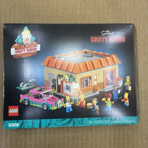LEGO the Simpsons Krusty Burger Pre-owned Great Condition Full Set No Manual