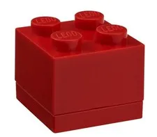 LEGO Mini Box 4, Bright Red