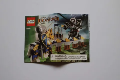 LEGO® Castle 7009 The Final Joust Instruction Manual Only!