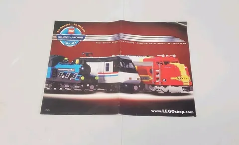 Vintage Lego Shop at Home Catalog Trains Official Train Catalog 2002