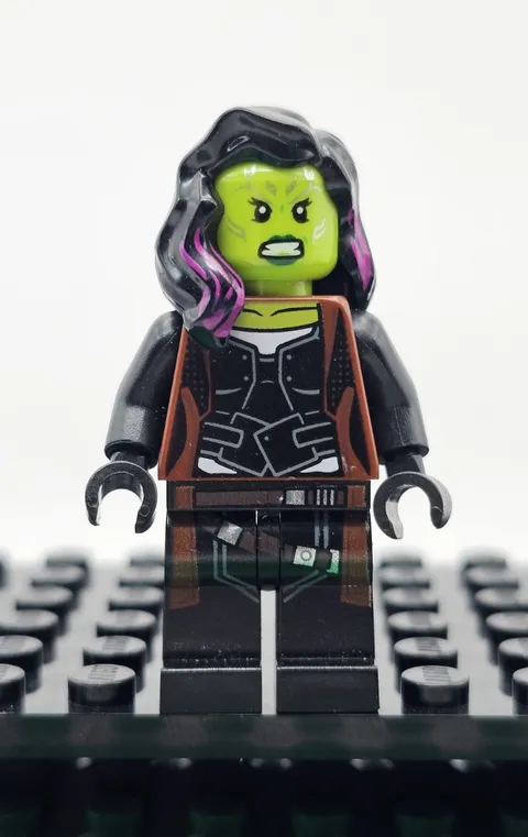 LEGO Marvel Minifigure Genuine Gamora sh506 Superheroes Avengers Infinity War