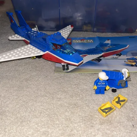 LEGO System: Patriot Jet Set (6331) Complete with Instructions No Box