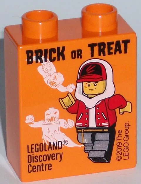 LEGO LEGOLAND Collectible Brick BRICK OR TREAT Discovery Centre Halloween 2019