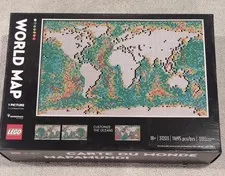 LEGO Art: World Map (31203) Discontinued