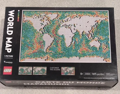 LEGO Art: World Map (31203) Discontinued
