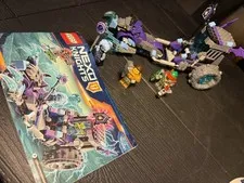 LEGO 70349 NEXO KNIGHTS: Ruina's Lock & Roller 100% Complete W/Manual
