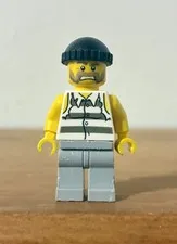 LEGO Jail Prisoner cty0481 Minifigure 60049 & 60047 
