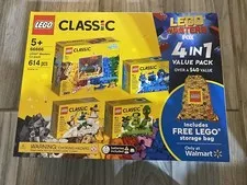 LEGO 66666 LEGO Masters Co-pack 614pcs 4 in 1 Value Pack with Storage Bag New