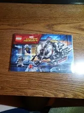 Lego Super Heroes 76109 Quantum Realm Explorers Instruction Manual No Bricks