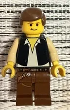LEGO Star Wars Han Solo Sw0045 Minifigure Yellow Head 10123 Cloud City Minifig