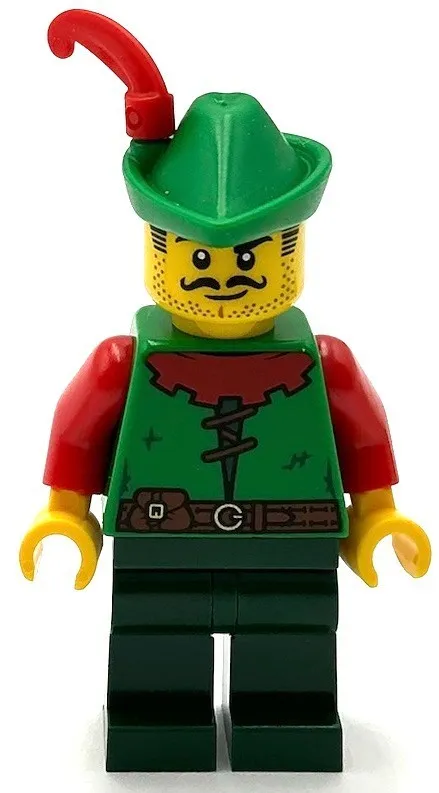 Lego New Green Forestmen Minifigure Castle Figure