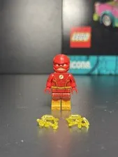 NEW DC Superheroes Flash w/ Speed Force Custom Lego Minifigure