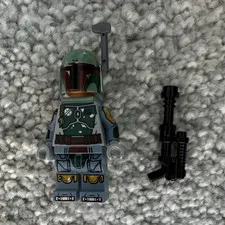 LEGO Star Wars Set 75396 Boba Fett Minifigure w/ Helmet & Blaster