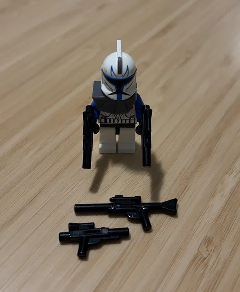 LEGO Star Wars - Captain Rex Minifigure sw0194 - Clone Wars w/extra blasters