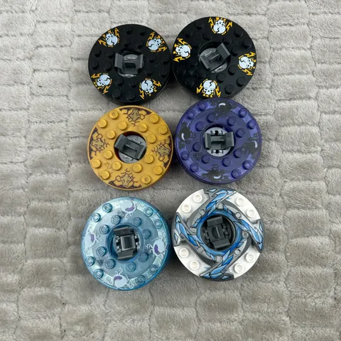 Lego Ninjago Spinners Lot Of 6