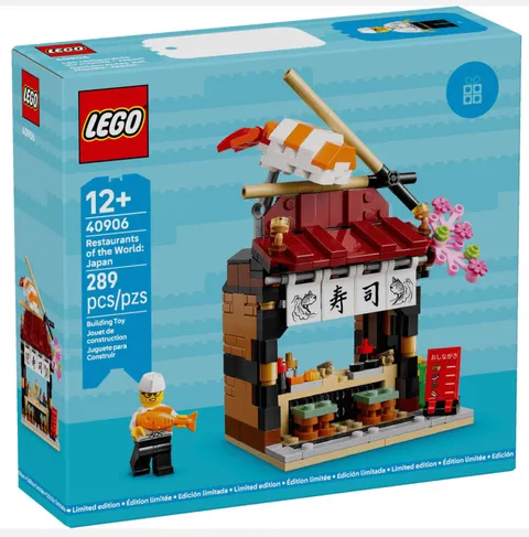 LEGO #40906 Restaurants of the World: Japan GWP SET NEW SEALED