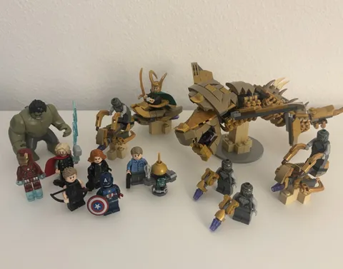 LEGO Marvel Avengers Iron Man Hulk Widow Captain America Hawkeye Loki Thor Lot