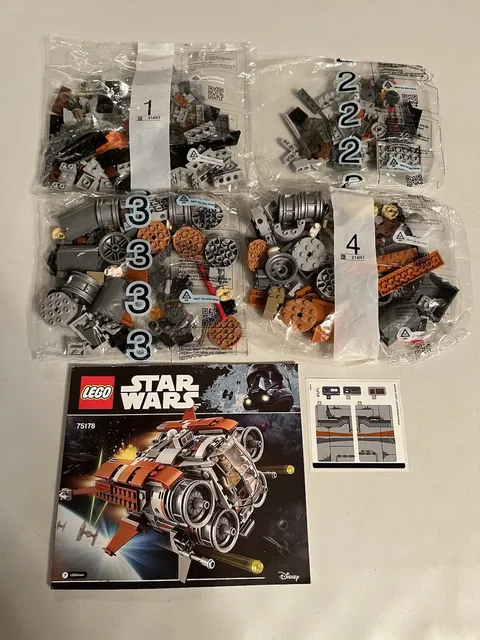 LEGO Star Wars 75178 Jakku Quadjumper New Sealed Bags No Box
