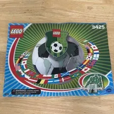 LEGO SOCCER 3425 Instructions Only U.S. National Team-Cup Edition WORLD CUP