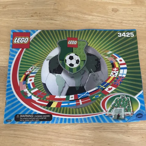 LEGO SOCCER 3425 Instructions Only U.S. National Team-Cup Edition WORLD CUP