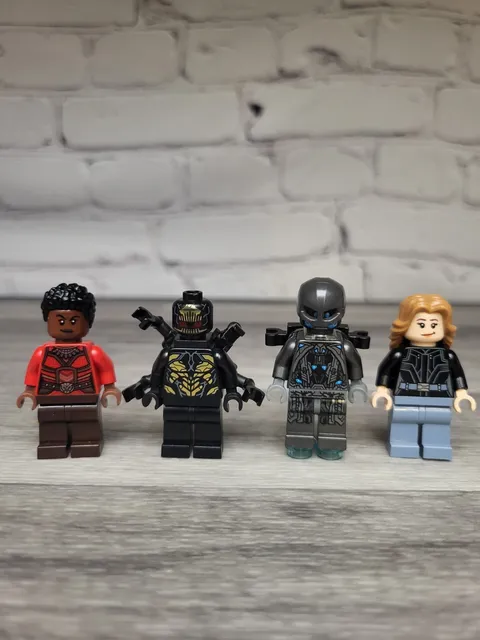 Lego Marvel Minifigure Lot Avengers Ultron Agent 13 Sharon Carter Nakia Panther