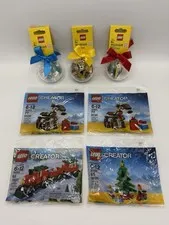 LEGO Christmas Sets: 4x Polybags + 3x Holiday Baubles! NEW! SEALED! RETIRED!