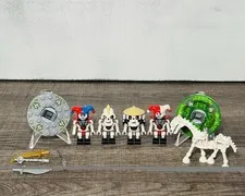 LEGO Ninjago Skeleton Army Lot 4 Minifigures Spinners Weapons Horse