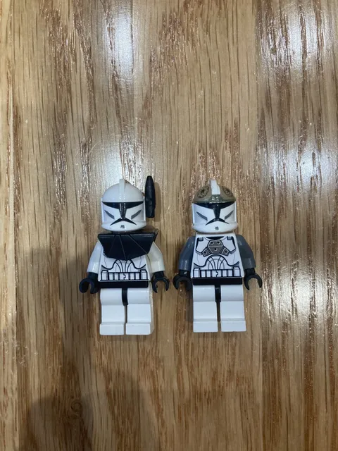 Lego Star Wars Lot of 2, Phase 1 Clone Trooper, sw0221, sw0286.