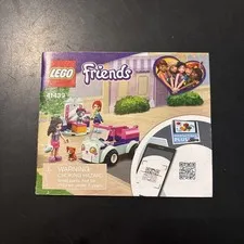 LEGO Friends -Cat Grooming Car Set -Manual Only - 41439