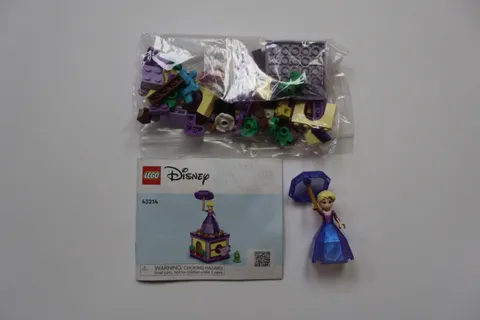 LEGO® Disney™ 43214 Twirling Rapunzel 🔍100% Complete W/Instructions