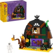 LEGO Halloween Barn Building Toy - Room Decor & Pretend Play Set 205 pcs(40721)™