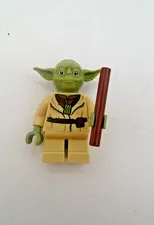 LEGO Star Wars 75208 Yoda w/ Brown Stick Minifigure Minifig