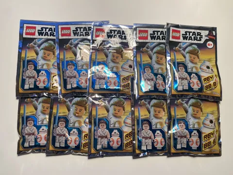 LEGO Star Wars Rey + BB-8 Magazine New/Original Packaging 