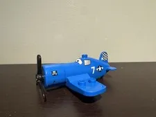 Lego Duplo Disney Planes Skipper Blue Black Propeller Plane Only