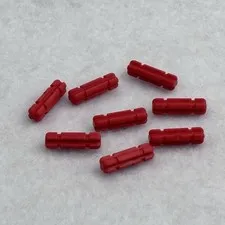 LEGO 32062 Red Technic, Axle 2L Notched (x8)