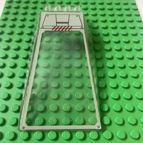 K  Lego Windscreen 7191 UCS X-Wing Starfighter 12 x 6 x 2 30497pb001 HAS WEAR