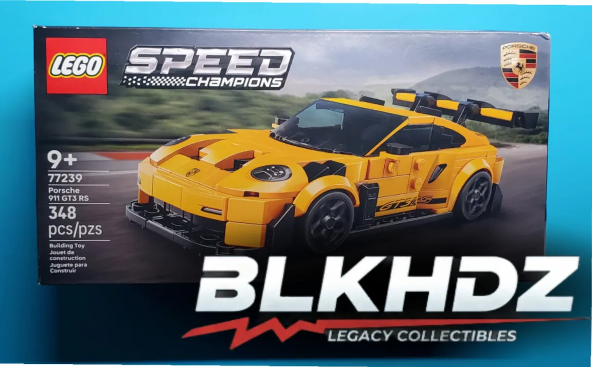 LEGO Speed Champions Porsche 911 GT3 RS 77239 New Box Wear Read