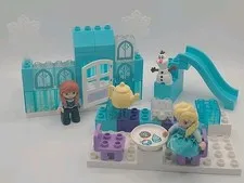 Lego Duplo Disney Frozen Figure Pieces Princess Anna Elsa Olaf Teapot Slide 