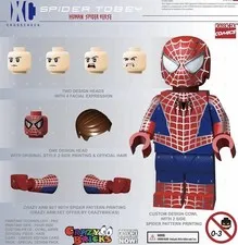 LEGO Marvel Tobey Spiderman + Expansion custom minifigure by Crosscheck