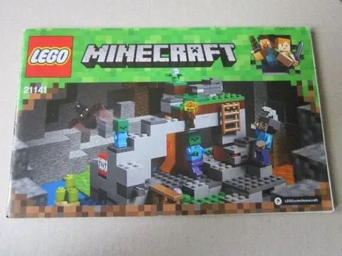  Lego System Building Instructions Instruction Minecraft 21141