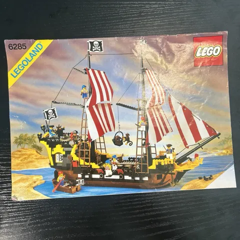 Lego 6285 Black Seas Barracuda Instructions Only! Classic/Vintage